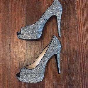 Vintage Calvin Klein Peep Toe Heels